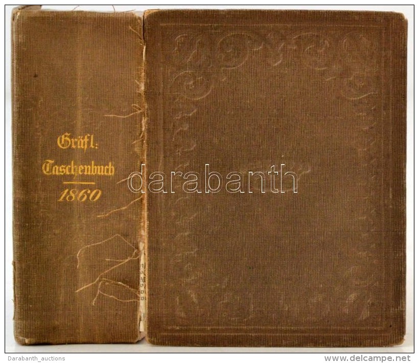 Gotaisches Genealogisches Taschenbuch Der Gräflichen Häuser Aus Das Jahr 1860. Gotha, 1860, Justus... - Ohne Zuordnung