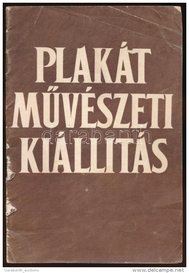 1953 Plakát MÅ±vészeti Kiállítás. Budapest, 1953, Ernst-Múzeum.... - Sonstige & Ohne Zuordnung