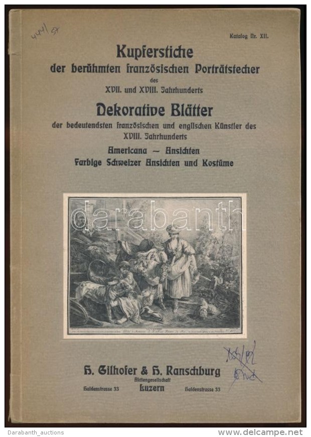 Schöne Blätter Der Berühmten Französichen Porträtstecher. Englishe Und Französiche... - Andere & Zonder Classificatie