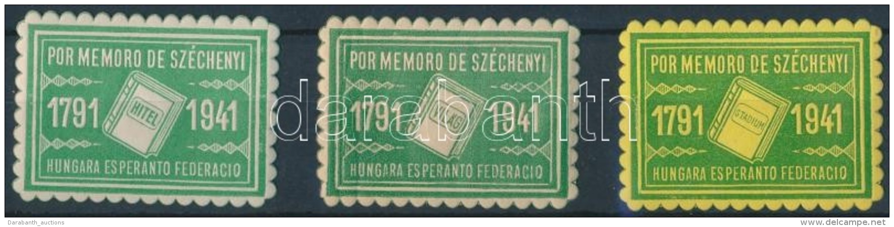 ** 1941 Széchenyi Hitel Világ Stádium Sor - Ohne Zuordnung