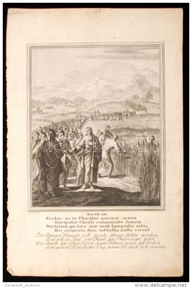 1712 Jan Luyken - Christoph Weigel: NagyméretÅ± RézmetszetÅ± Kép A Historiae Celebriores... - Stiche & Gravuren