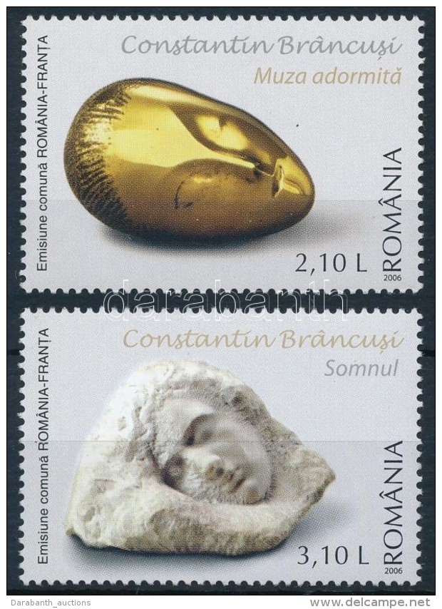 ** 2006 Constantin Brancusi Születésének 130. évfordulója Sor Mi 6125-6126 - Sonstige & Ohne Zuordnung