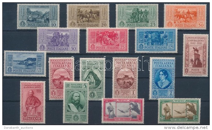 ** 1932 Garibaldi Sor Mi 391-400 - Sonstige & Ohne Zuordnung