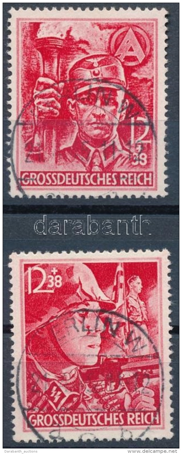 O 1945 SA/SS Sor Mi 909-910 - Sonstige & Ohne Zuordnung