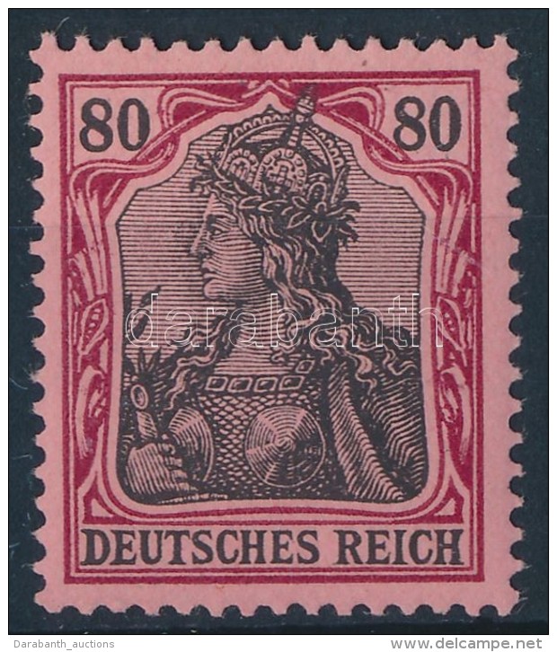 ** 1902 Germania Mi 77 (Mi EUR 1.000,-) Signed: Jäschke - Sonstige & Ohne Zuordnung