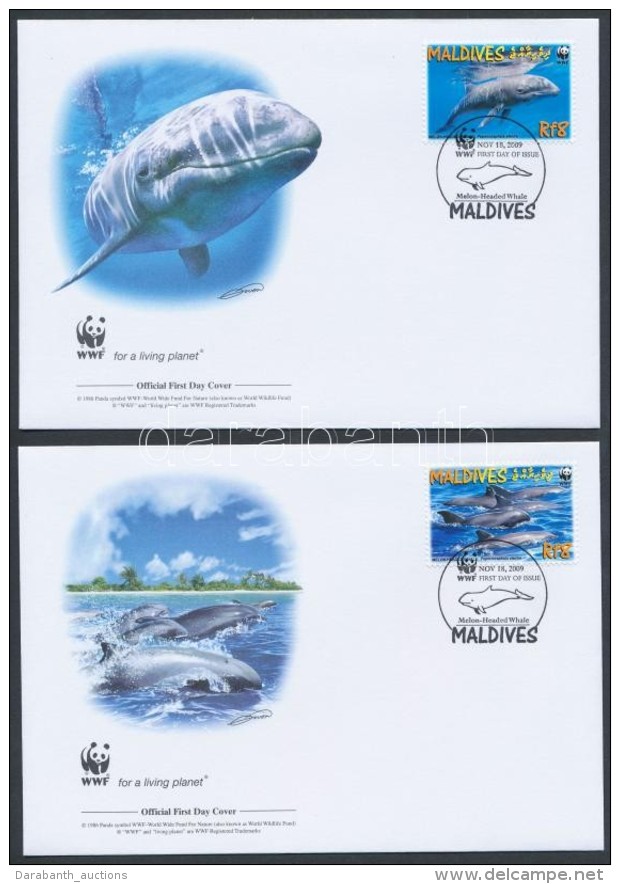 2009 WWF: Delfinek Sor 4 Db FDC-n Mi 4768-4771 - Sonstige & Ohne Zuordnung