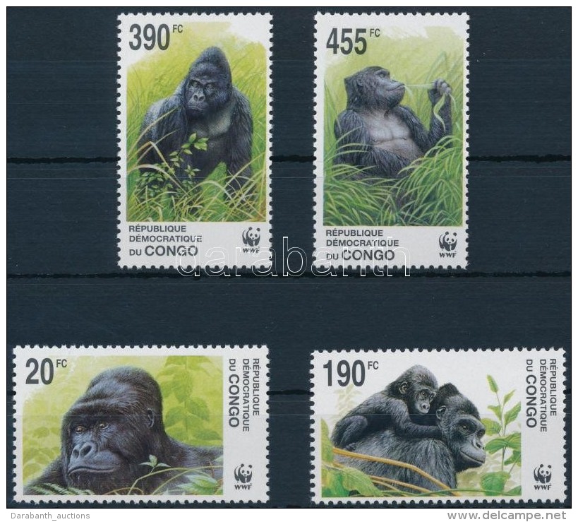 ** 2002 Gorilla Sor Mi 1708-1711 - Sonstige & Ohne Zuordnung