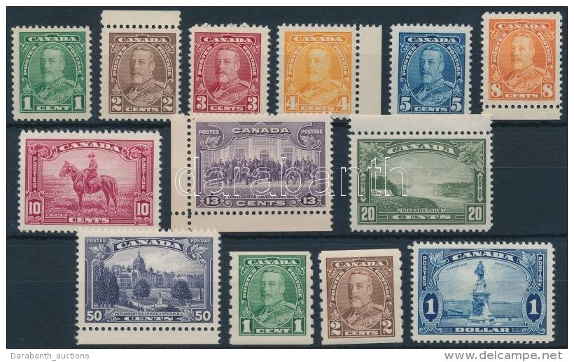 ** 1935 15 értékes Forgalmi Sor / Mi 184-194 + 184 D + 185 D - Sonstige & Ohne Zuordnung