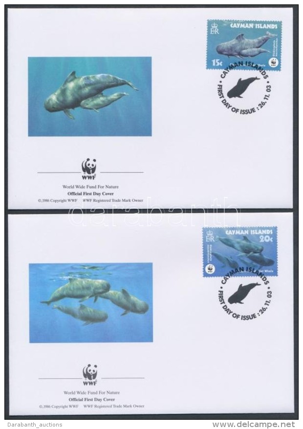 2003 WWF: Delfin Sor 4 Db FDC-n Mi 970-973 - Sonstige & Ohne Zuordnung