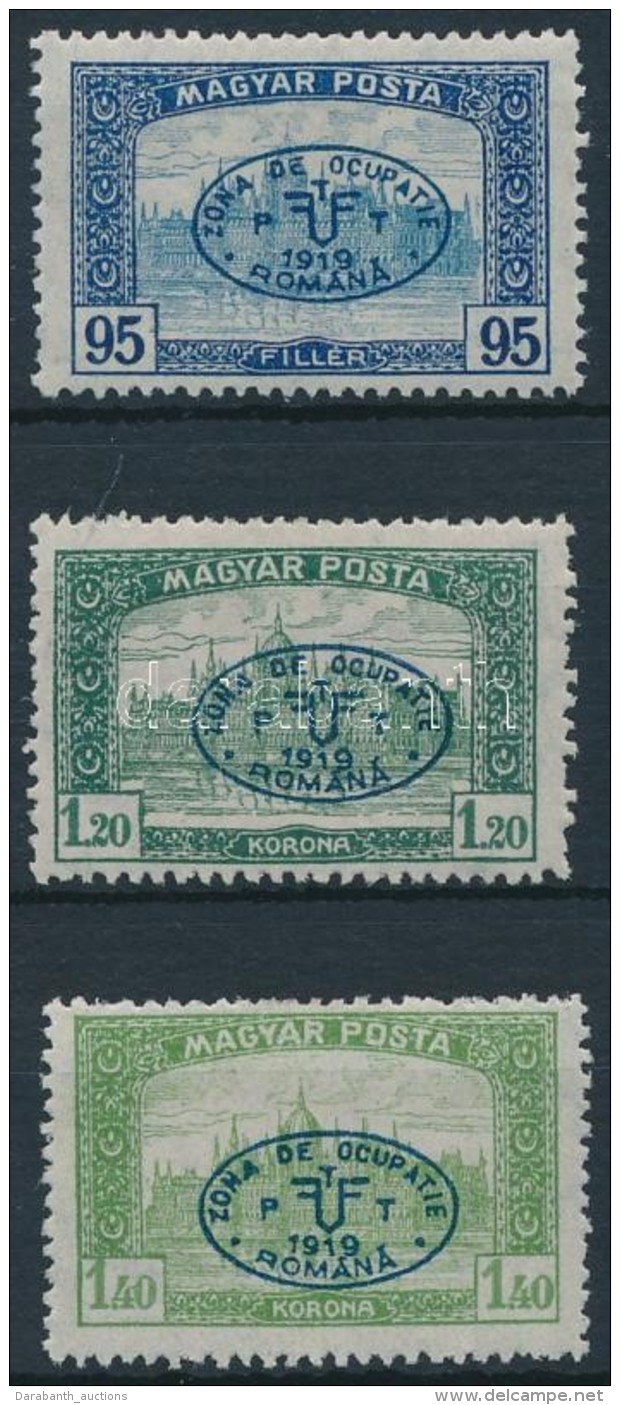 * Debrecen I. 1919 Magyar Posta 95f, 1,20f, 1,40f Garancia Nélkül (**150.000) - Sonstige & Ohne Zuordnung