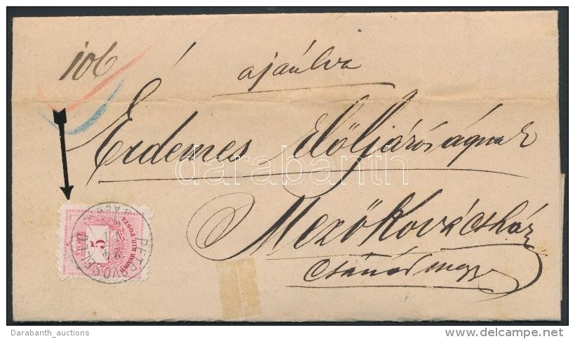 1877 3 X 5kr Ajánlott Levélen / On Registered Cover 'PETROVOSELLO BÁCS M' -... - Sonstige & Ohne Zuordnung