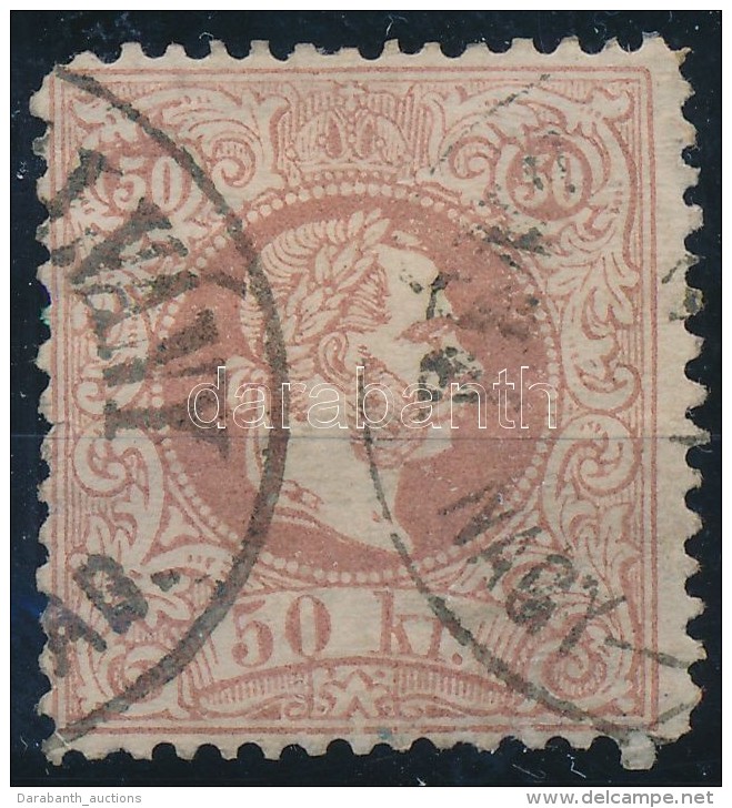 O 1867 50kr Nagy Vízjellel /  With Watermark 'PÉNZUTALVÁNY / NAGY-(VÁR)AD' - Sonstige & Ohne Zuordnung