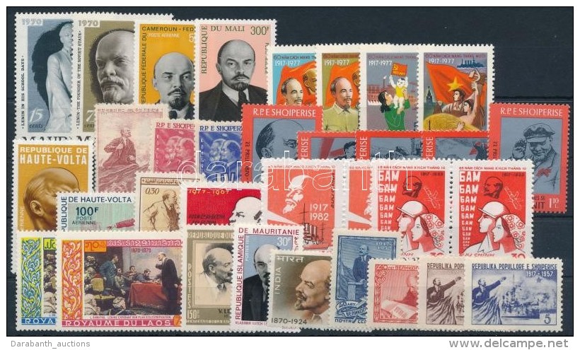 ** 1957-1977 Lenin Motívum 33 Db Bélyeg, Közte Teljes Sorok, önálló... - Sonstige & Ohne Zuordnung