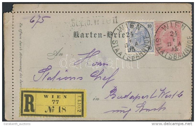 Ausztria 1895 - Sonstige & Ohne Zuordnung