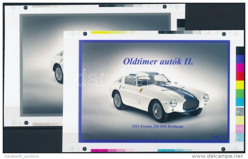 ** 2015/08 Old Timer (II.) Cromalin Emlékívpár (120.000) - Sonstige & Ohne Zuordnung