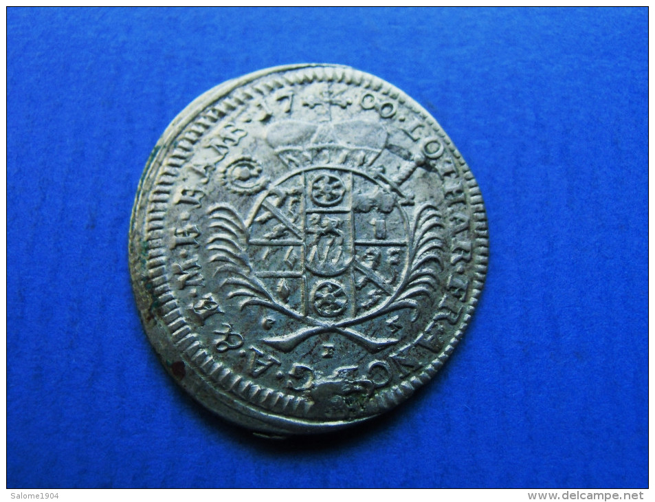 BAMBERG Bistum 4 Kreuzer (Batzen) 1700 Lothar Franz Von Schönborn (1693-1729) - Groschen & Andere Kleinmünzen