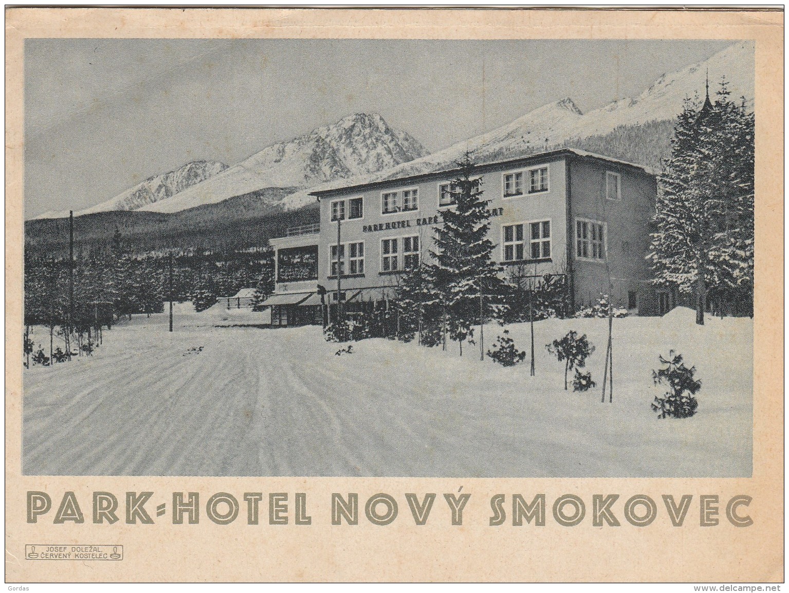 Slovakia - Novy Smokovec - Vysoke Tatry - Tourism Brochure 140x105mm - Dépliants Touristiques