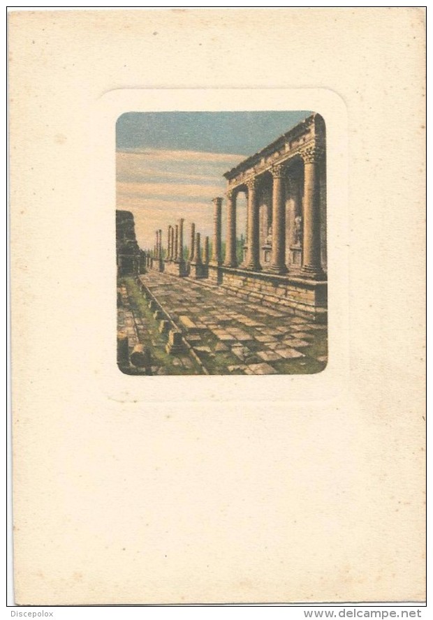 R1995 Spagna - Merida - Teatro Romano - Illustrazione Illustration Dandolo Bellini / Non Viaggiata - Mérida