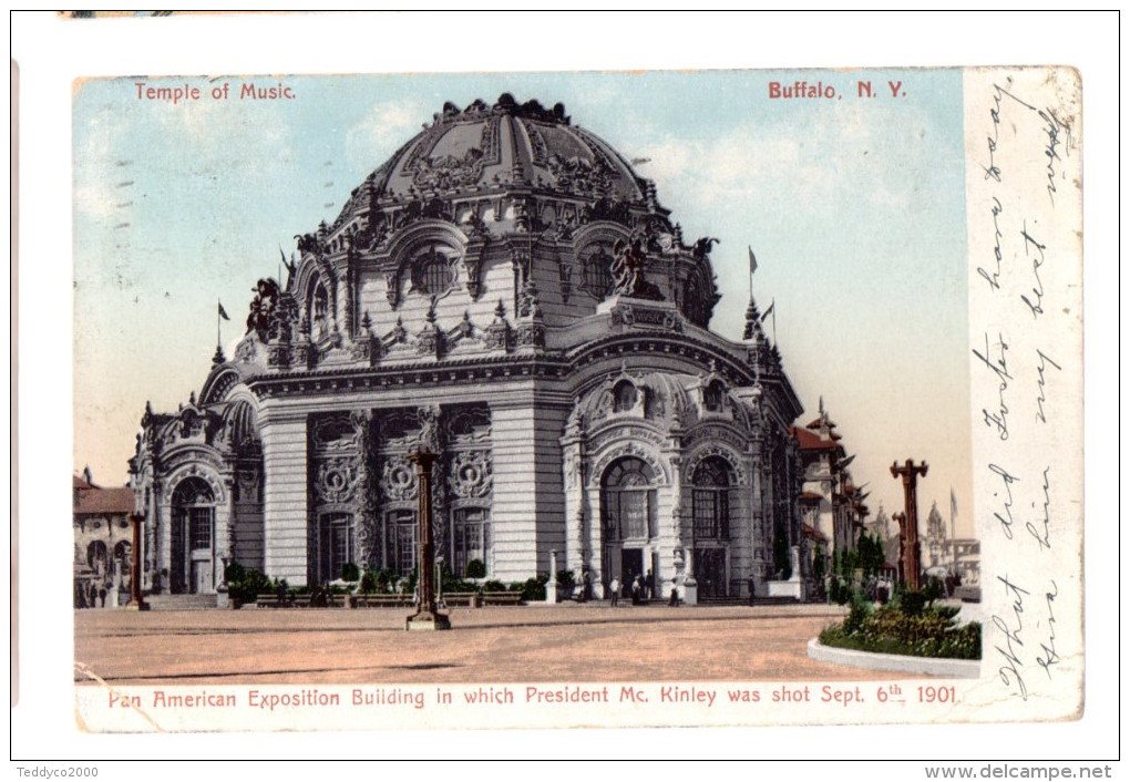 BUFFALO Pan American Exposition Building 1906 - Kirmes