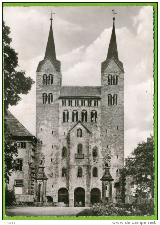 CORVEY Bei HÖXTER A. D. Oberweser Westwerk Der Ehemaligen Reichsabtel Echt Foto - Beverungen