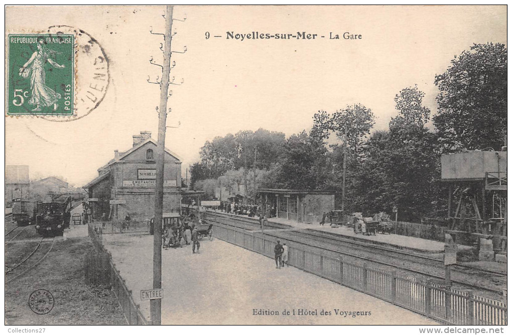 80-NOYELLES-SUR-MER  - LA GARE - Noyelles-sur-Mer