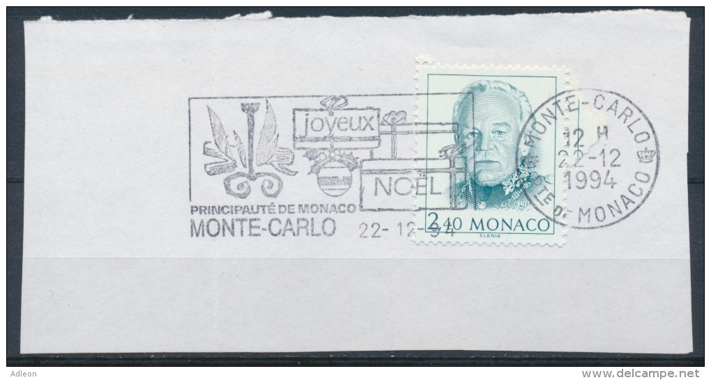 Monaco YT 1881 Obl Sur Fragment Avec Flamme - Usados