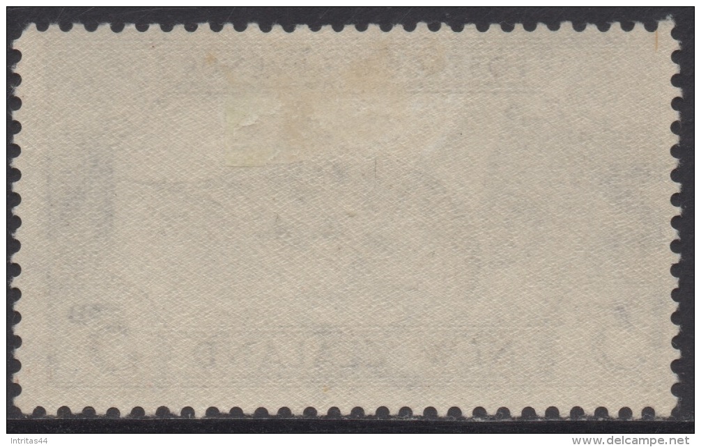 NEW ZEALAND 1935 PICTORIALS 5d BLUE "SWORDFISH" STAMP MLH - Unused Stamps