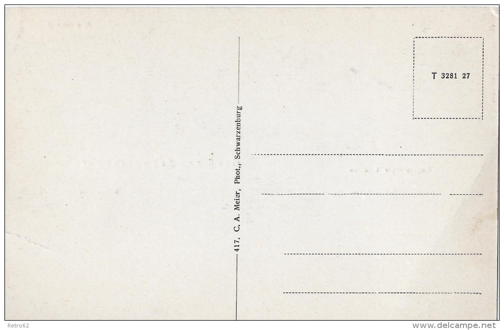 GRUSS AUS SCHWARZENBURG &#8594; 4 Bild-Lichtdruck Ca.aus Den 20ziger Jahren - Schwarzenburg