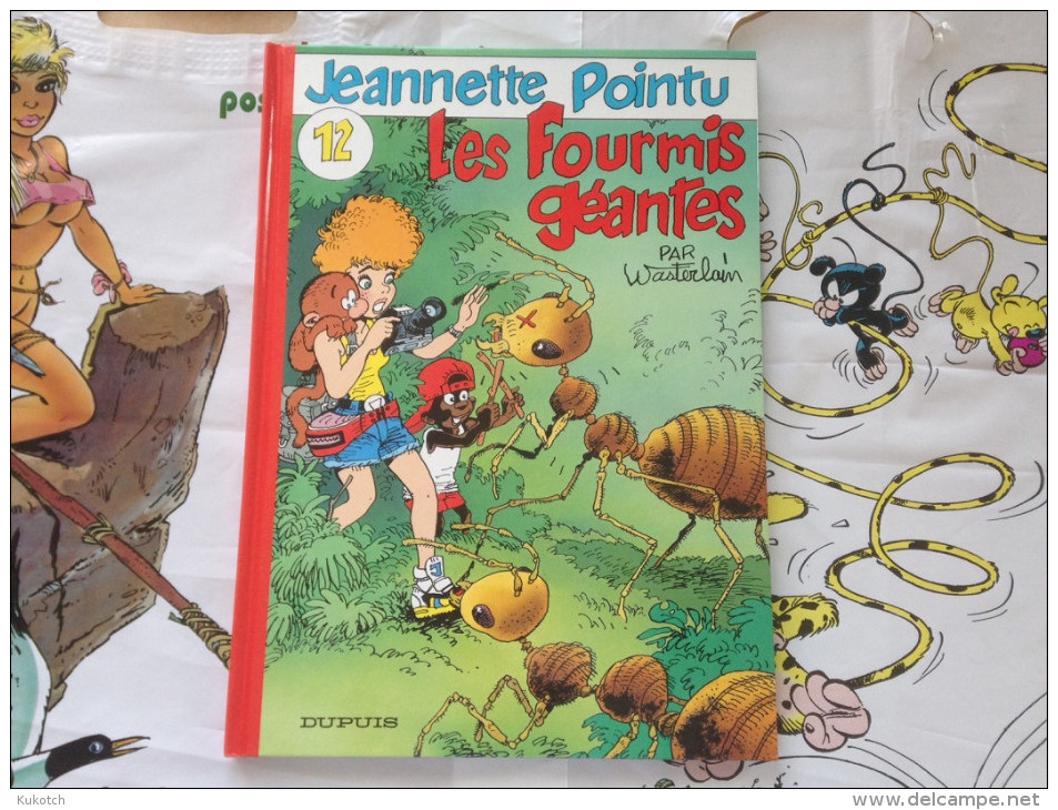 BD Jeannette Pointu - Les Fourmis Géantes - Wasterlain (E.O.) - Jeannette Pointu