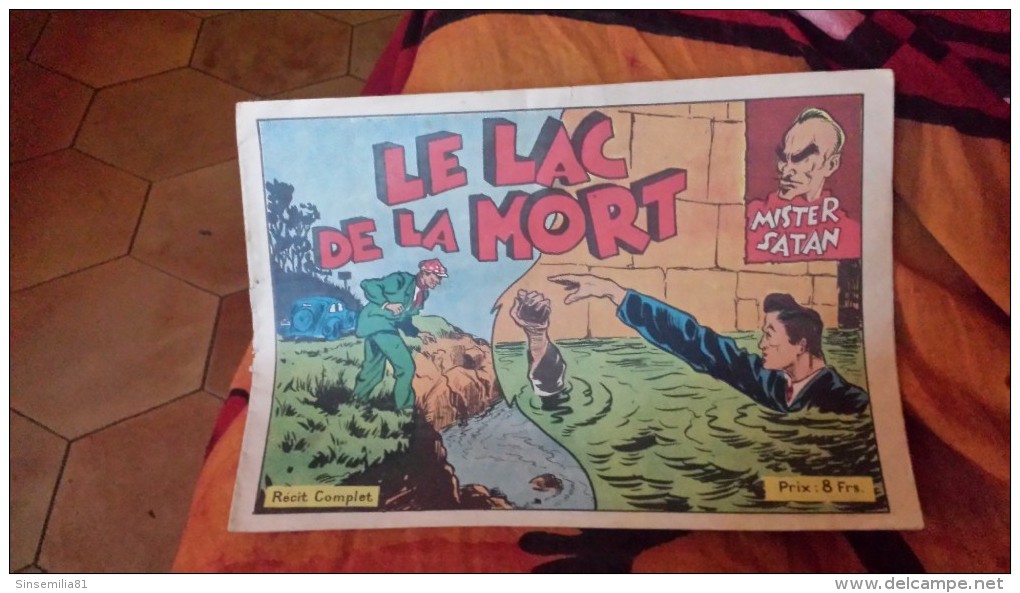 Mister Satan Le Lac De La Mort    Jim L'eclair - A Suivre