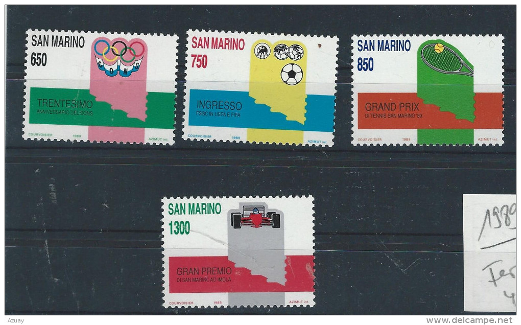 SM- FERRARI SET  -POSTFRISCH - MNH - Neufs