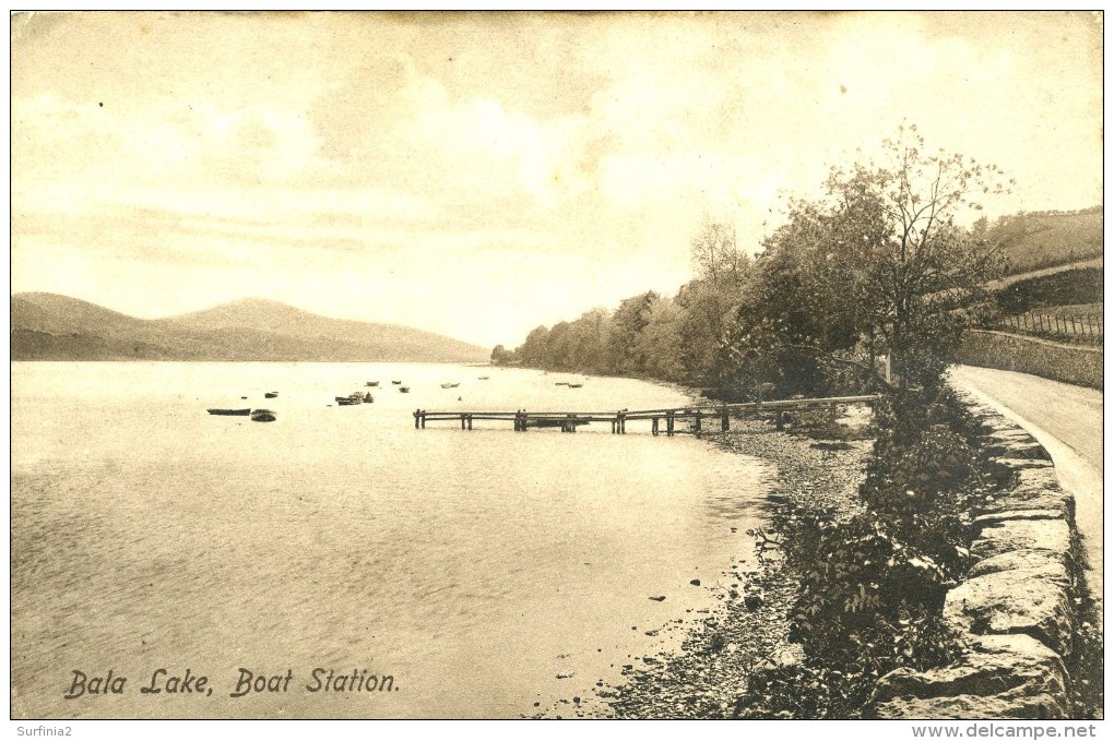 GWYNEDD - BALA LAKE - BOAT STATION  Gwy525 - Merionethshire