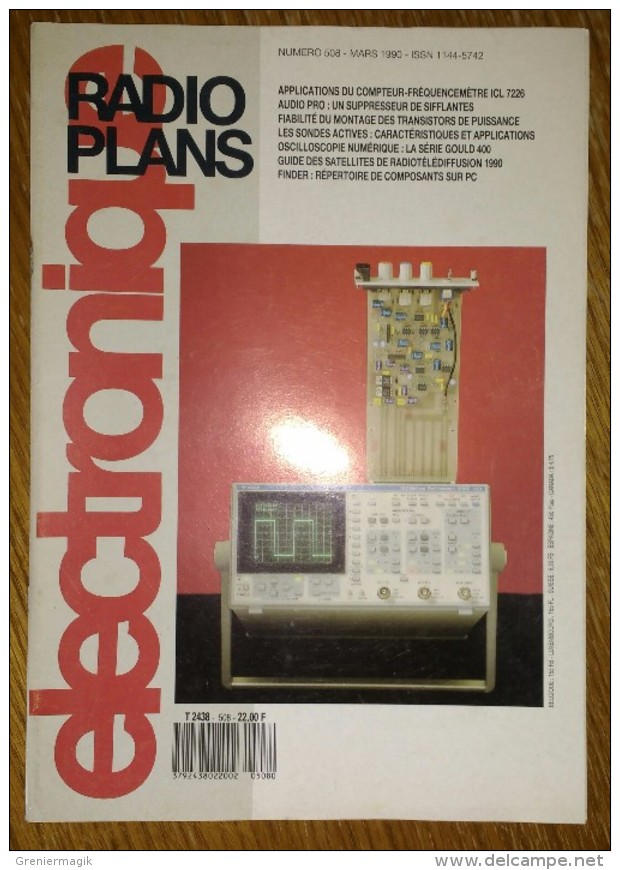 Radio Plans électronique N° 508 03/1990 Audio Pro : Un Surppresseur De Sifflantes - Les Sondes Actives ... - Other Components