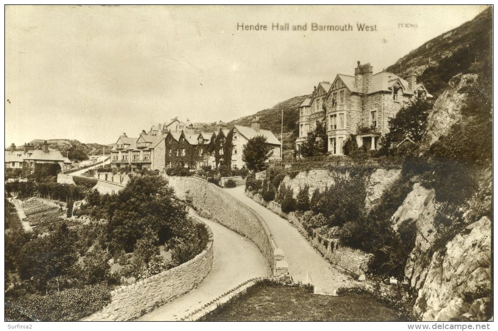 GWYNEDD - HENDRE HALL AND BARMOUTH WEST Gwy533 - Merionethshire