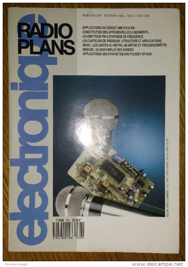 Radio Plans électronique N° 507 02/1990 Un émetteur FM à Synthèse De Fréquence - Mesure : Du Bon Emploi Des Sondes ... - Other Components