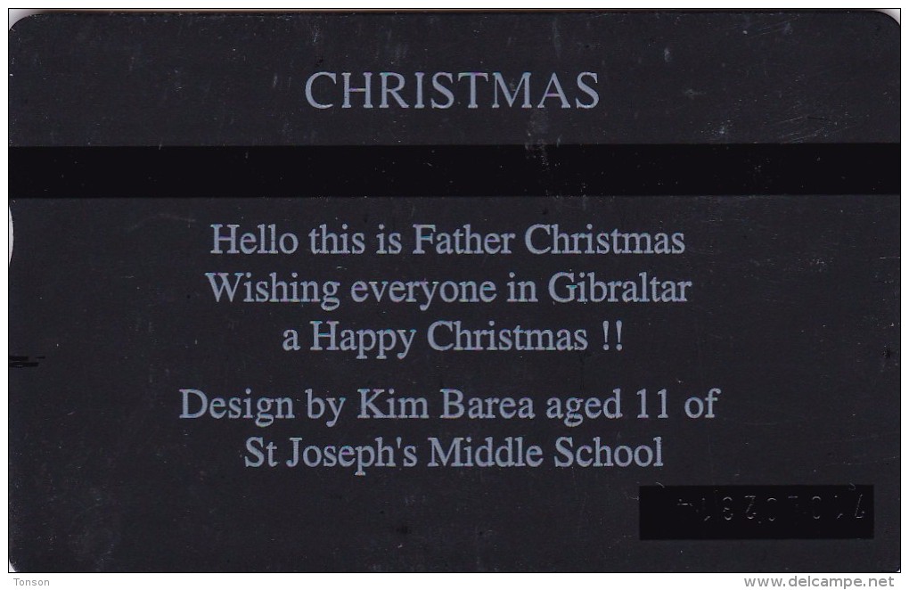 Gibraltar, GIB-69, Christmas 1997, Mint, 2 Scans. - Gibilterra