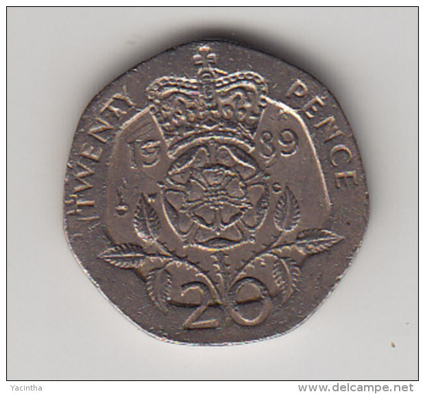 @Y@   Groot Britannië   20   Pence 1989   (3026) - 20 Pence