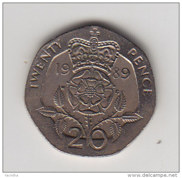 @Y@   Groot Britannië   20   Pence 1989   (3027) - 20 Pence