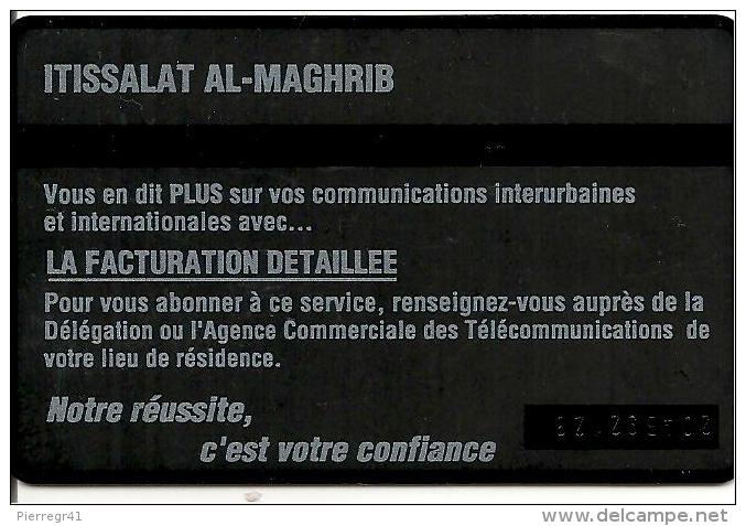 CARTE-HOLOGRAPHIQUE-MAROC-50U-OUARZAZATE-BE - Maroc