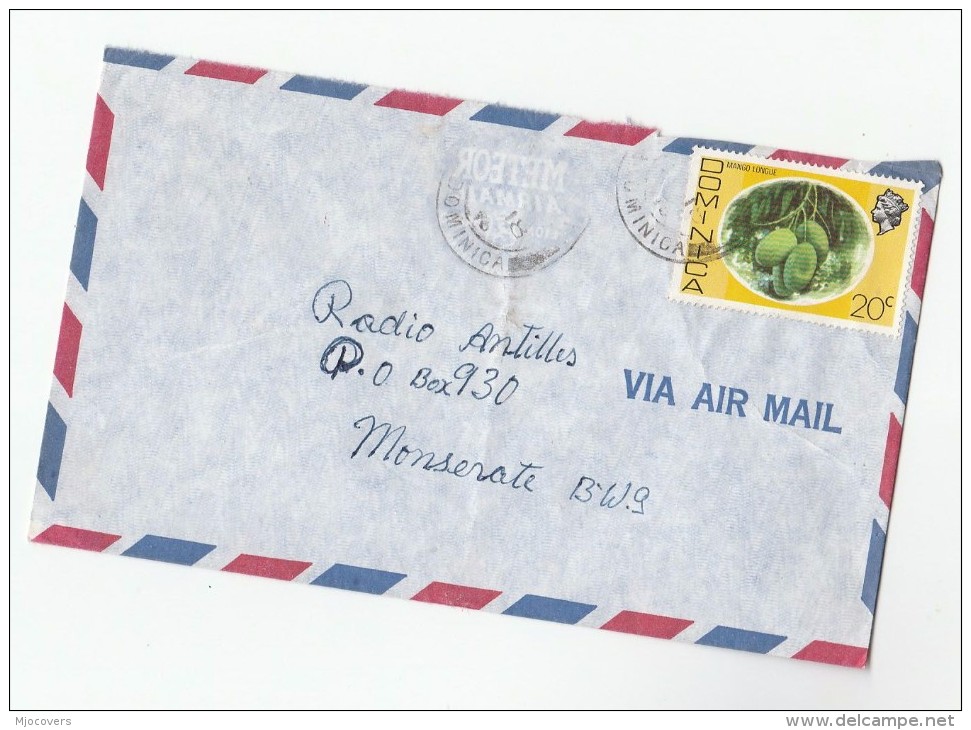 Air Mail DOMINICA COVER Stamps MANGO - Dominica (1978-...)