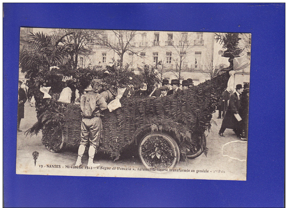 Nantes Char 1913 Char Sogno Divenezia  (Très Très Bon état ) Ww169) - Manifestations