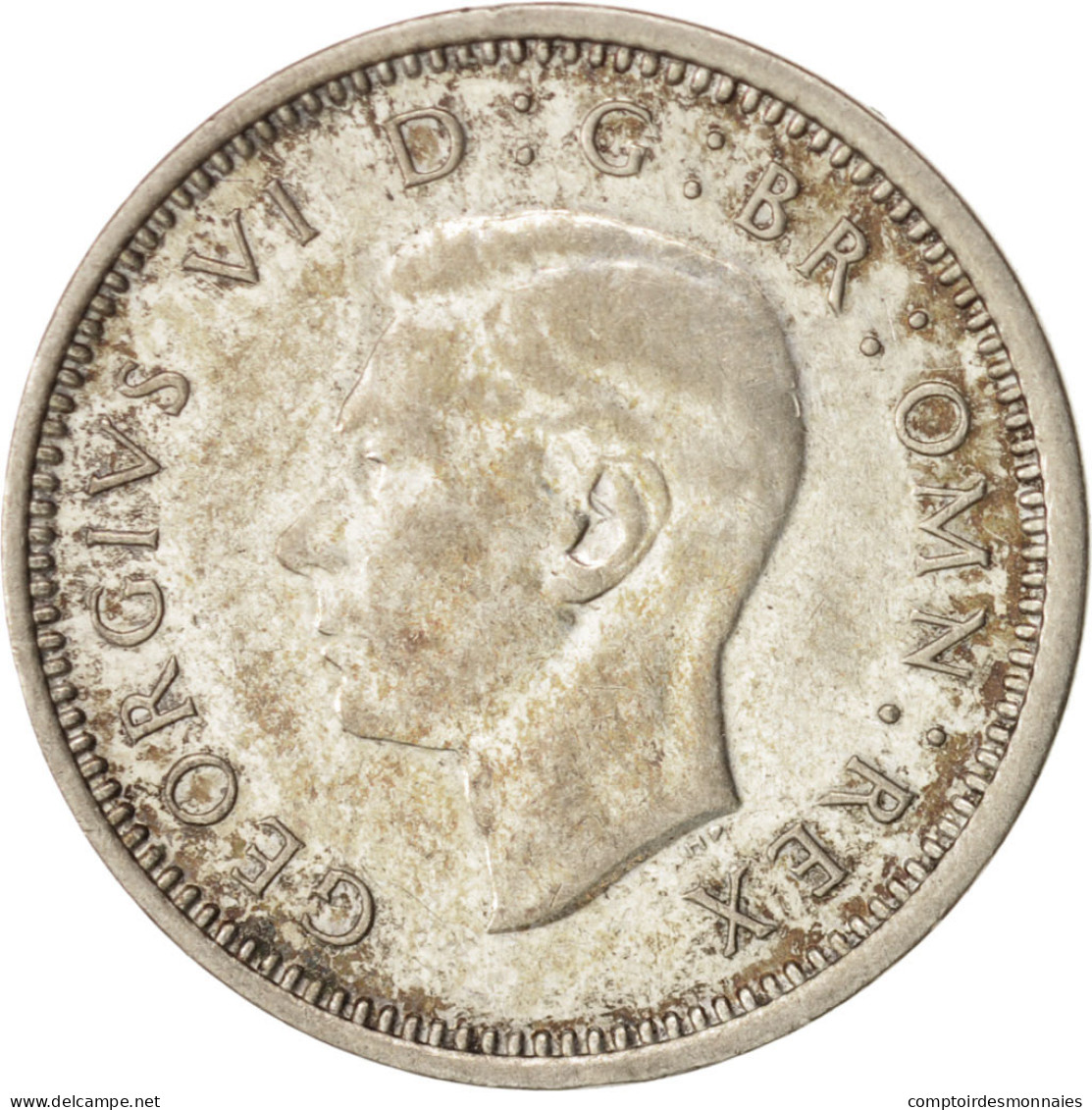 Monnaie, Grande-Bretagne, George VI, 3 Pence, 1941, SUP, Argent, KM:848 - F. 3 Pence