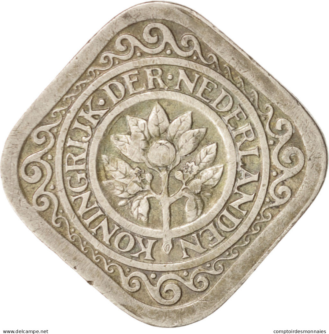 Monnaie, Pays-Bas, Wilhelmina I, 5 Cents, 1929, TTB+, Copper-nickel, KM:153 - 5 Cent