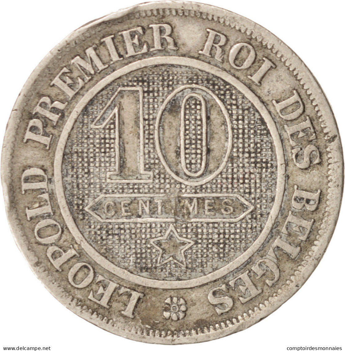 Monnaie, Belgique, Leopold I, 10 Centimes, 1862, TTB, Copper-nickel, KM:22 - 10 Cents