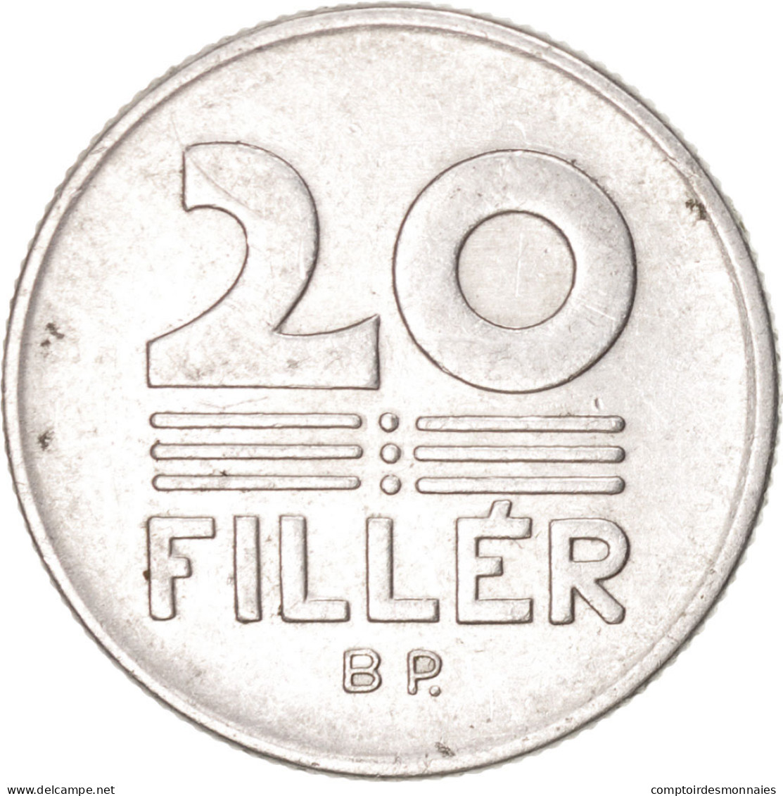 Monnaie, Hongrie, 20 Fillér, 1977, Budapest, SUP, Aluminium, KM:573 - Hungary