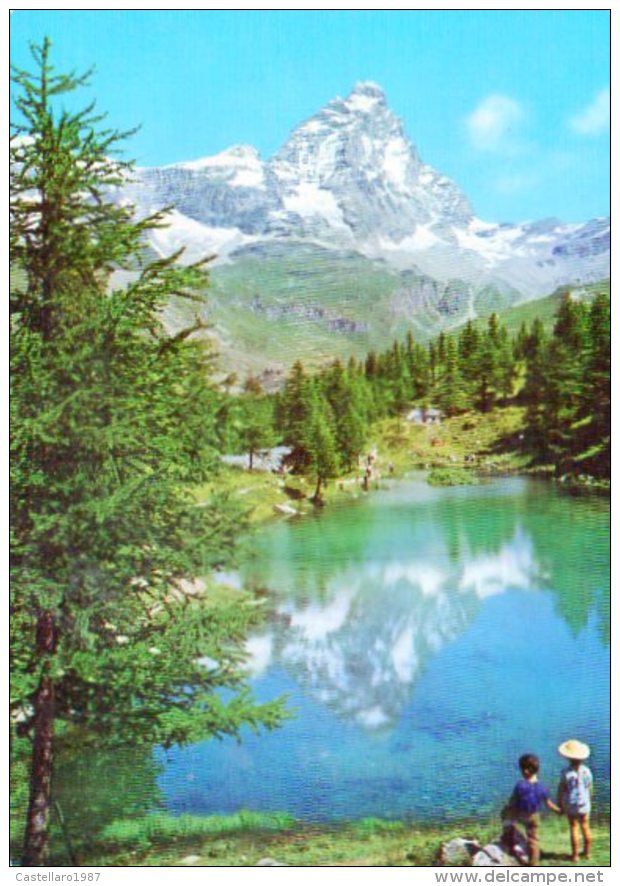 Cervinia - Breuil M. 2004 - Lago Bleu E M. Cervino M. 4484 - Altri & Non Classificati