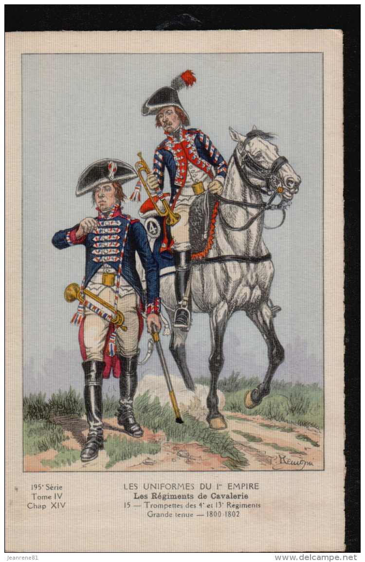 AB470 LES UNIFORMES DU 1ER EMPIRE ...LES CUIRASSIERS - Uniformi