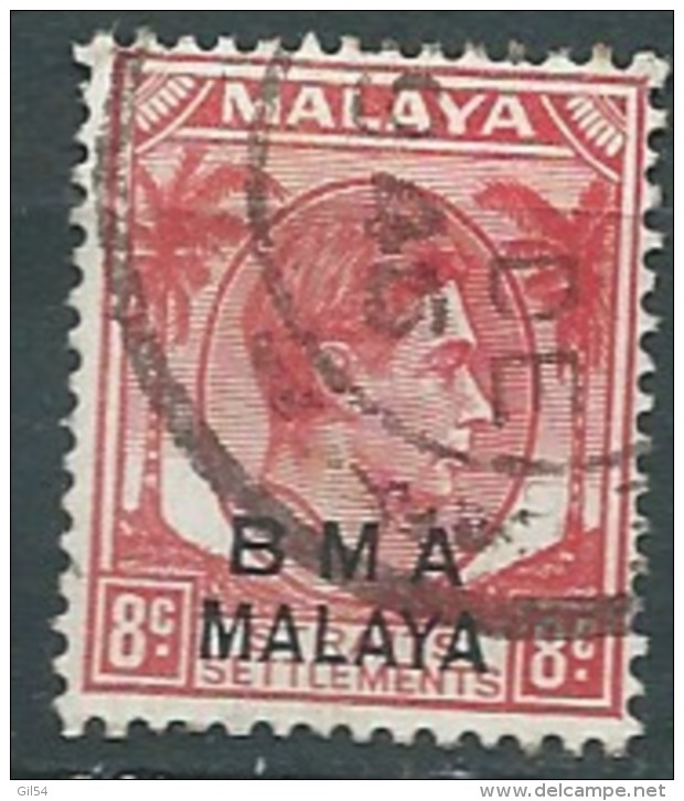 Malaisie Administration Militaire - Yvert N°6 Oblitéré    -  Abc8601 - Malaya (British Military Administration)