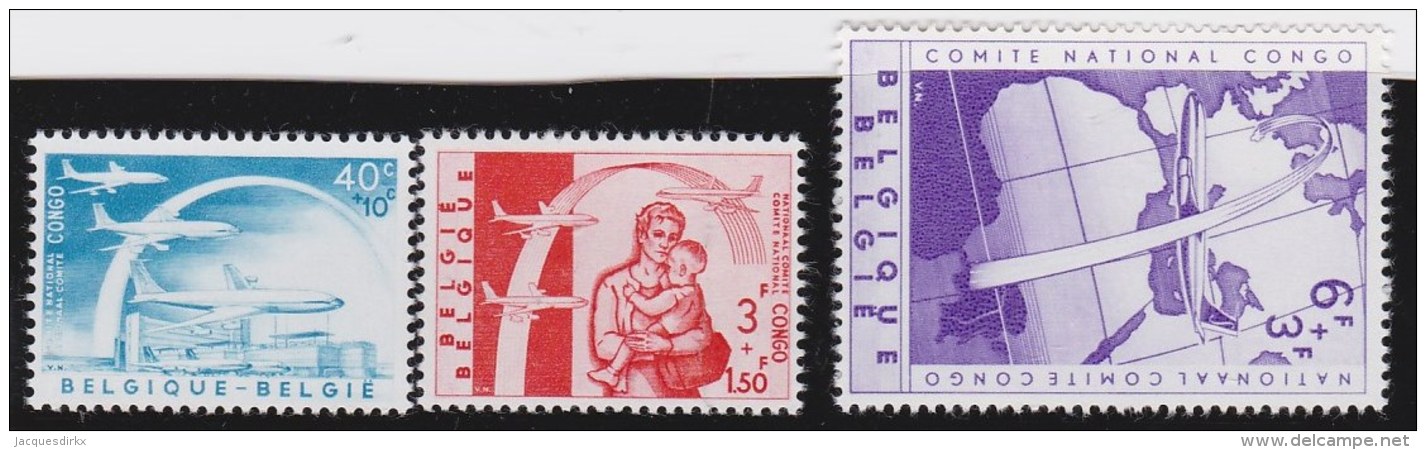 Belgie     OBP      1147/1149          **             Postfris  ZONDER  Plakker  /  Neuf SANS  Charniere - Ongebruikt