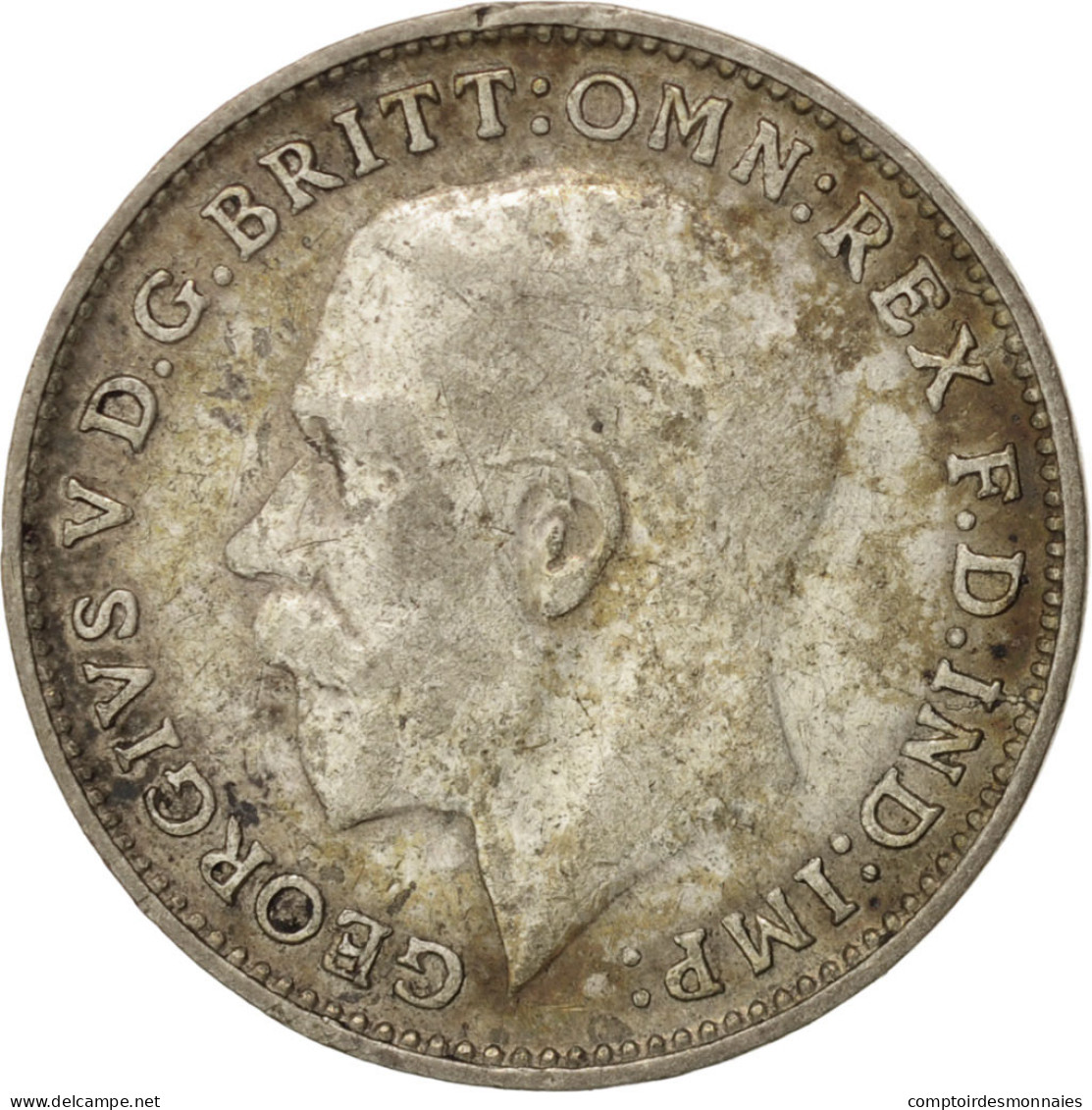 Monnaie, Grande-Bretagne, George V, 3 Pence, 1926, TTB, Argent, KM:813a - F. 3 Pence